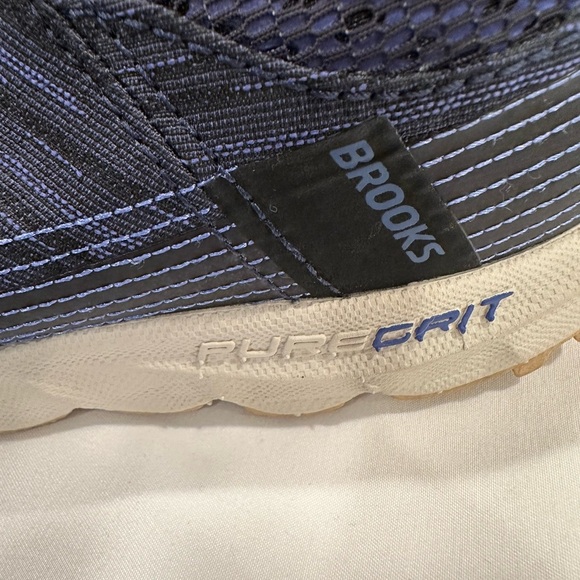 Brooks Men's Sneakers - Black and Blue - Picture 4 of 7